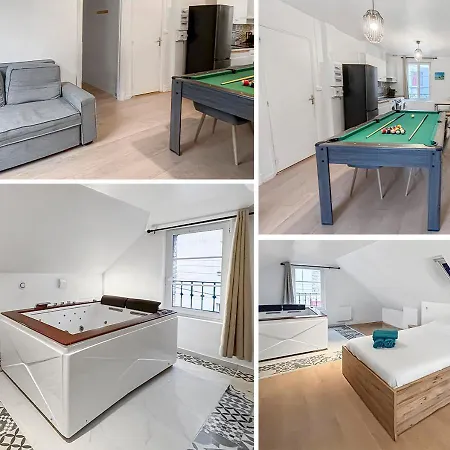 évasion Détente Avec Jacuzzi Sauna&billard * Saint-Quentin (Aisne)